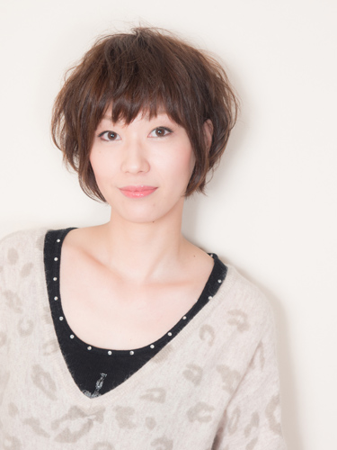 大人キュートなショート